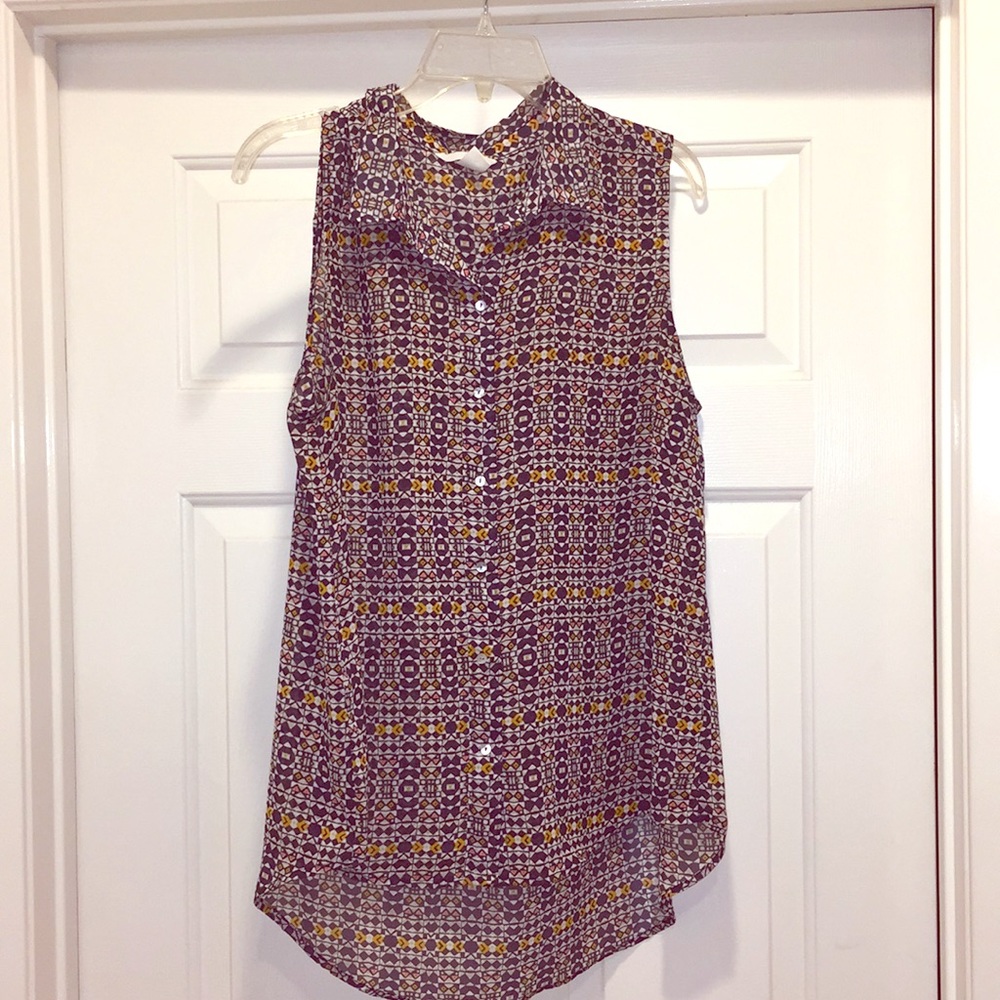 Geometric blouse
